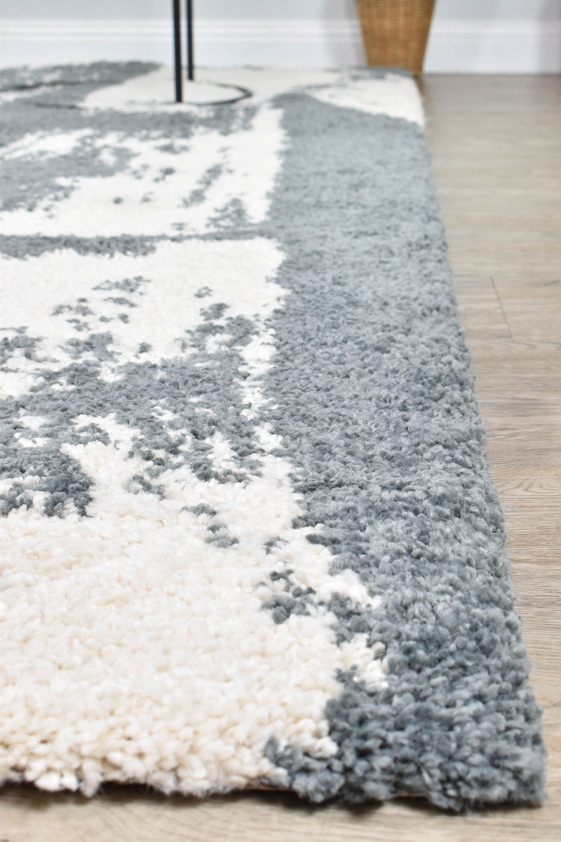 Sprit Shag Grey Cream Rug