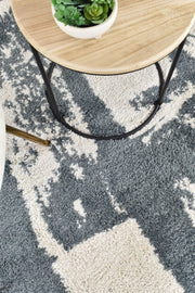 Sprit Shag Grey Cream Rug