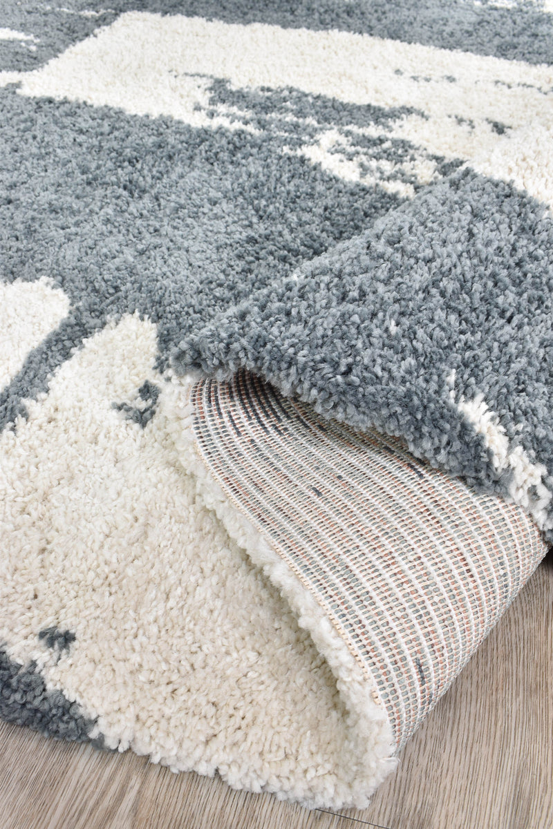 Sprit Shag Grey Cream Rug