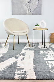 Sprit Shag Grey Cream Rug