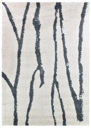 Sprit Shag Cream Grey Rug