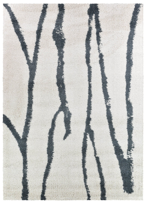 Sprit Shag Cream Grey Rug