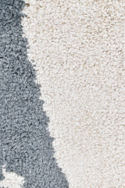 Sprit Shag Cream Grey Rug