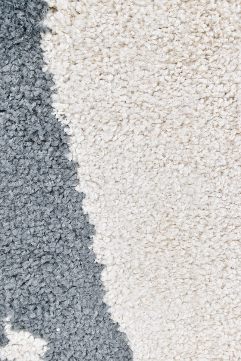 Sprit Shag Cream Grey Rug