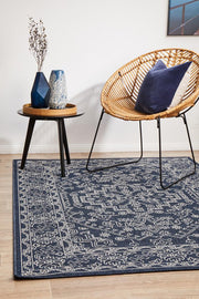 Littoral Fair Navy Rug