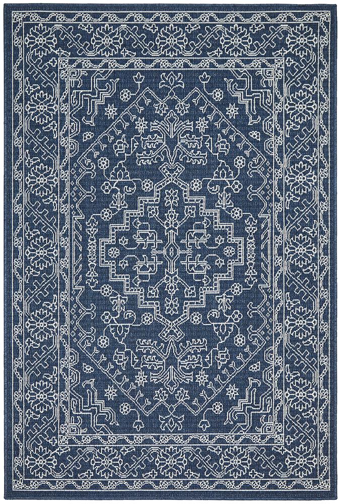 Littoral Fair Navy Rug