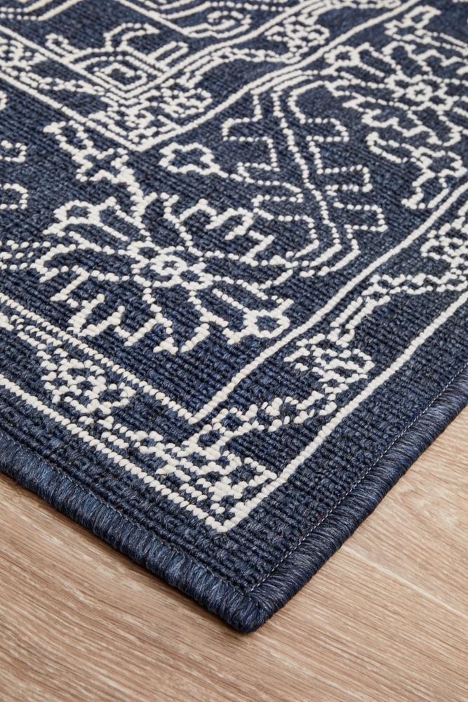 Littoral Fair Navy Rug