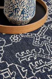 Littoral Fair Navy Rug