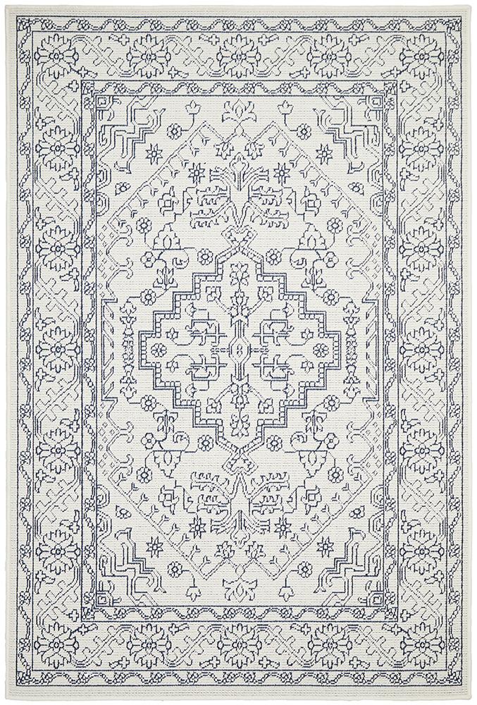 Littoral Beauteous White Rug
