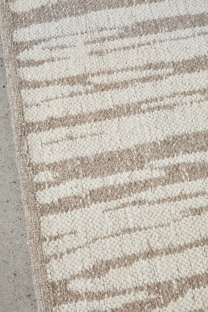 Malar Paul Beige Cream Rug