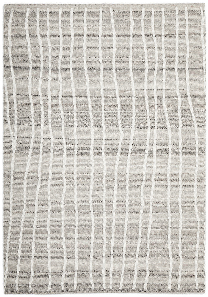 Malar Oliver Grey Cream Rug