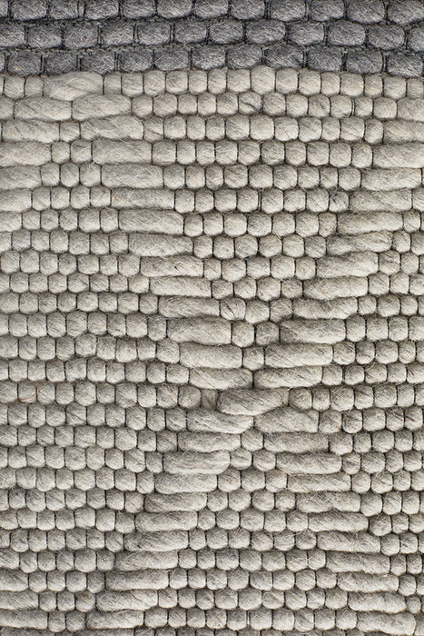 Karlsson Wool Hatch Textured Rug