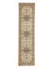 Classic Sydney Medallion  Ivory with Ivory Border Rug