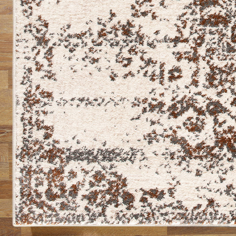 Lava Ash Grey Beige Rug