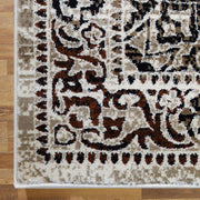 Lava Amber Beige Runner Rug