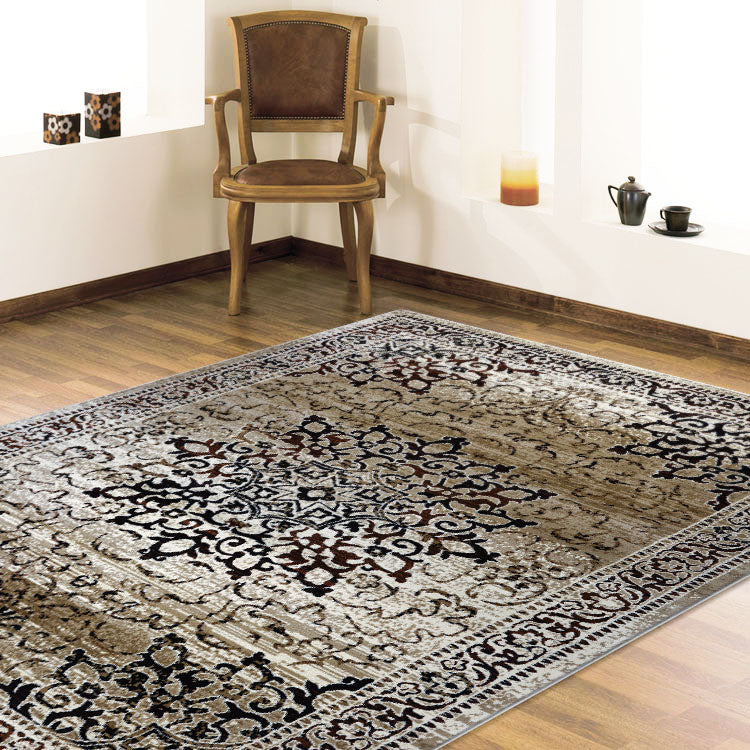 Lava Amber Beige Runner Rug