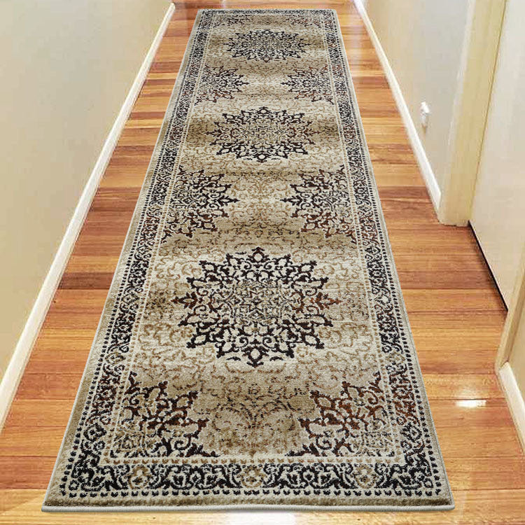 Lava Amber Beige Runner Rug