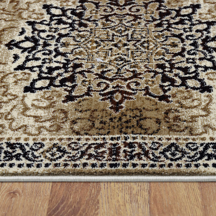 Lava Amber Beige Runner Rug