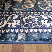Lava Amber Navy Runner Rug