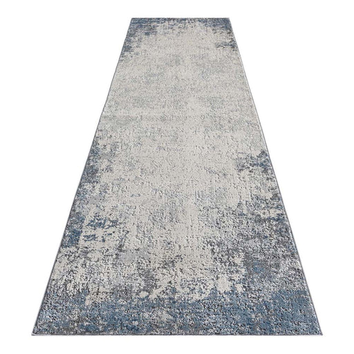 Stepford Saturn Grey Runner Rug