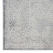 Stepford Orb Grey Runner Rug
