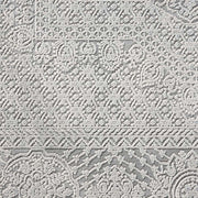 Stepford Orb Grey Runner Rug
