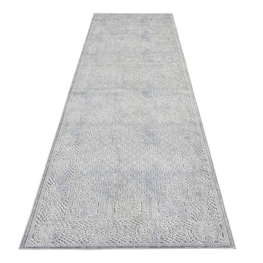 Stepford Orb Grey Runner Rug