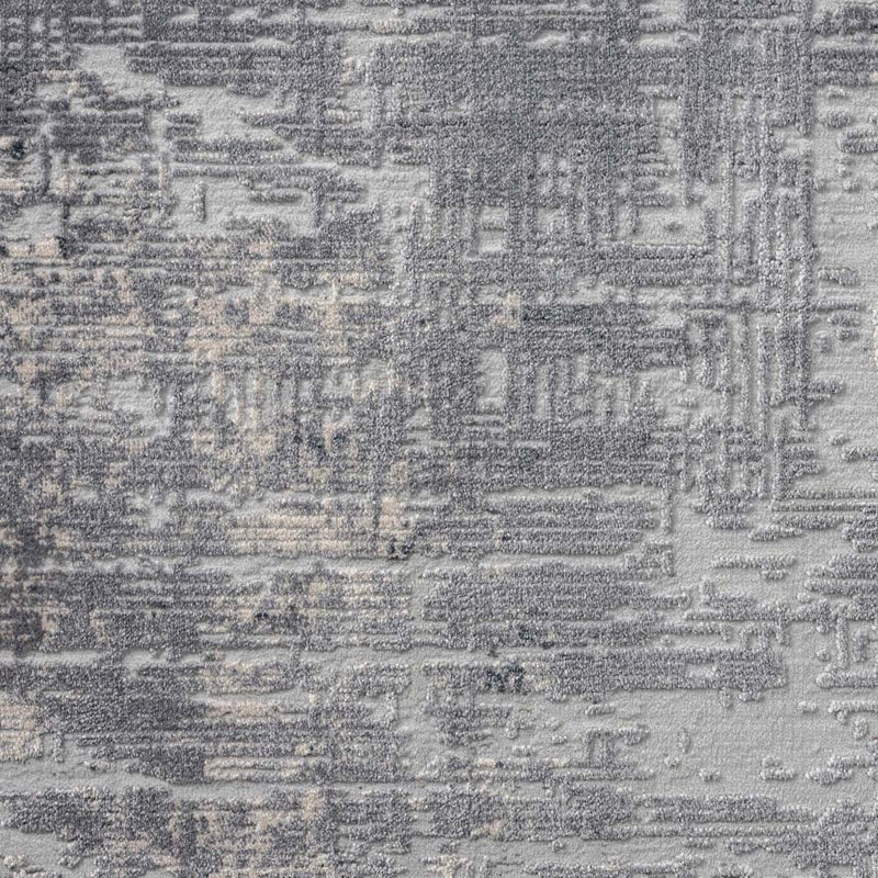 Stepford Cluster Grey Runner Rug