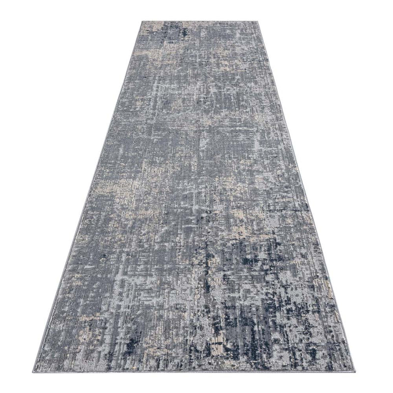 Stepford Cluster Grey Runner Rug