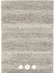 Basis berg Grey Stripe Rug