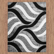 Shaggy Luxury Collection 5328 Grey Runner Rug