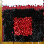 Shaggy Luxury Collection 1206 Red Runner Rug