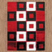 Shaggy Luxury Collection 1206 Red Runner Rug