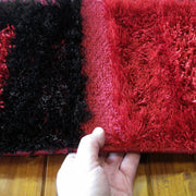 Shaggy Luxury Collection 1206 Red Runner Rug
