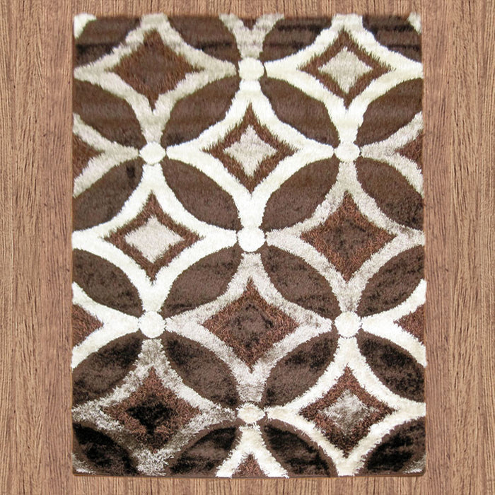Shaggy Luxury Collection 6048 Brown Rug