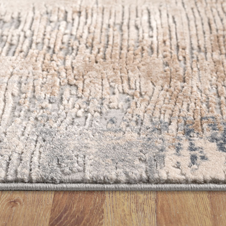 Sina Star Grey Runner Rug