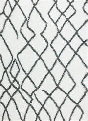 Serenate Moon Tribal Shaggy Cream Rug