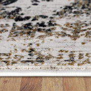Celestial Stele Sand Grey Runner Rug