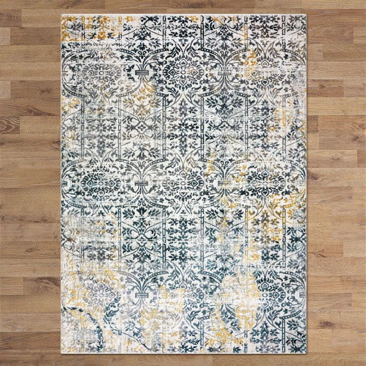 Celestial Stele Spice Grey Rug