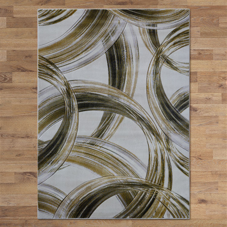 Sungate Circle Gold Rug