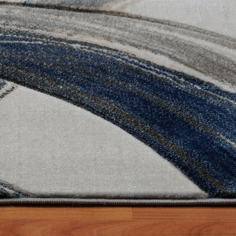 Sungate Circle Grey Blue Rug