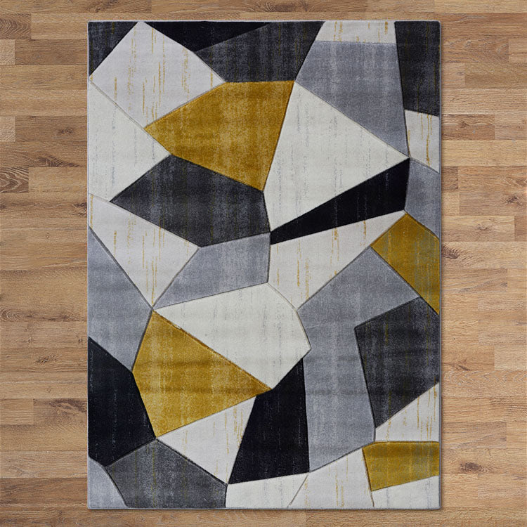 Sungate Geometric Gold Rug