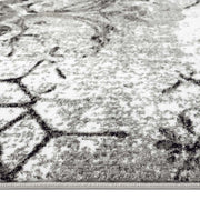 Sungate Flower Grey Runner Rug