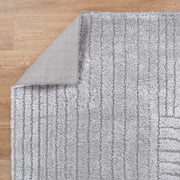 Touchy Dior Silver Shag Rug