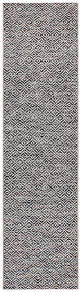 Courtyard Deck  Grey Runner Rug