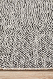 Courtyard Deck  Grey Runner Rug