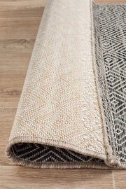 Courtyard Deck  Grey Runner Rug