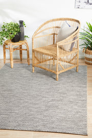 Courtyard Deck  Grey Rug