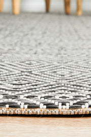 Courtyard Deck  Grey Rug