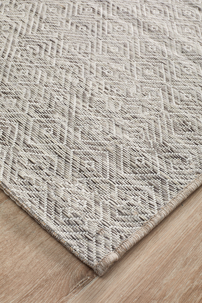 Courtyard Deck  Natural Runner Rug